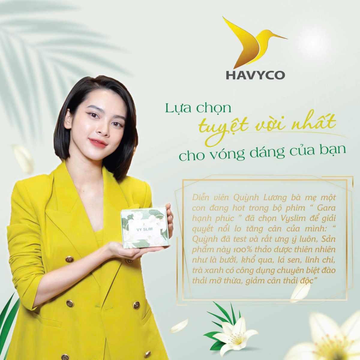 Giảm cân thảo mộc Vy Slim